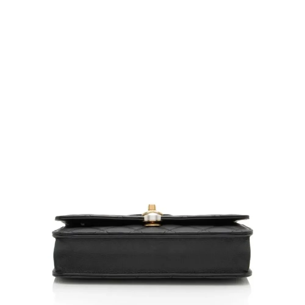 Chanel Lambskin Twist Your Buttons Wallet on Chain